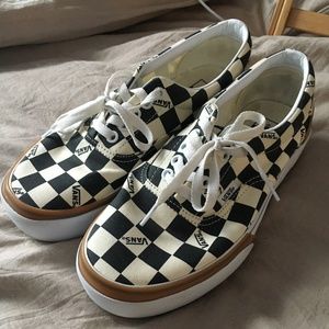 Vans Checkerboard era stacked platform